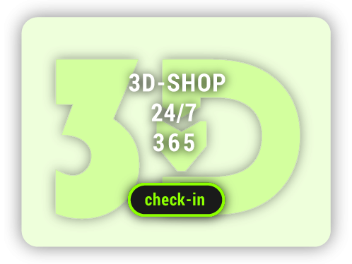 Button: check-in - der 3D-Druck Shop von north3D-print in Norderstedt / Hamburg